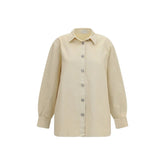 Magda Butrym Beige Denim Shirt - IT36 | XS
