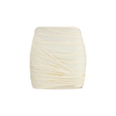 Magda Butrym Beige Fabric Mini Skirt - IT36 | XS