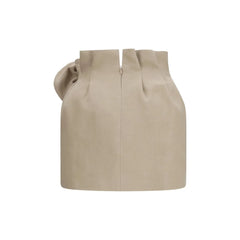 Magda Butrym Beige Linen Mini Skirt - IT38 | S