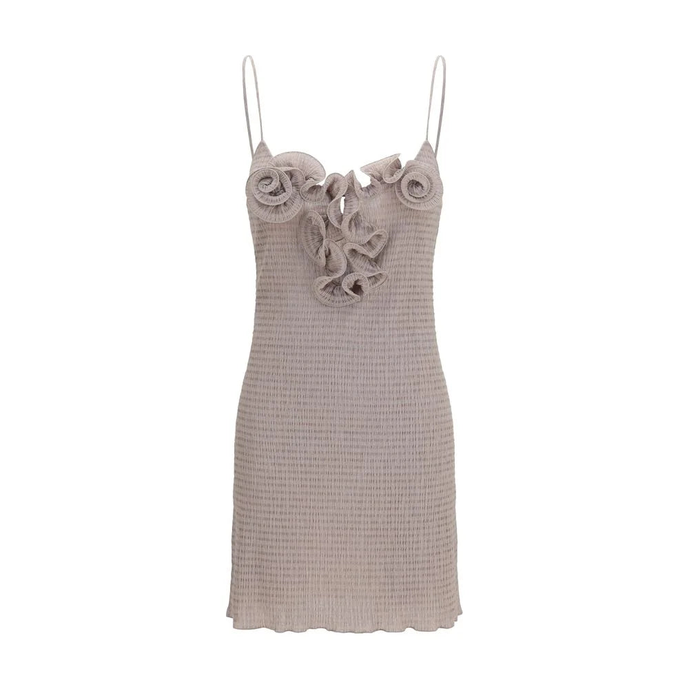 Magda Butrym Beige Lyocell Casual Dress