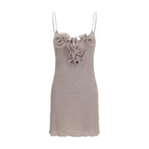 Magda Butrym Beige Lyocell Casual Dress
