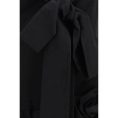 Magda Butrym Black Cotton Cocktail Dress - IT40 | M