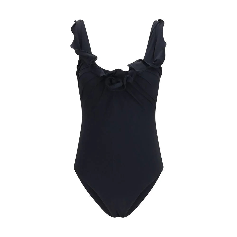 Magda Butrym Black Polyamide One-Piece Swimsuit - 34 | XXS