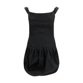 Magda Butrym Black Polyester Casual Dress