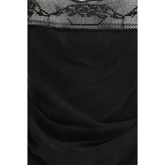 Magda Butrym Black Silk Top