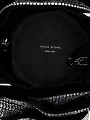 Magda Butrym Black Viscose Crossbody Bag