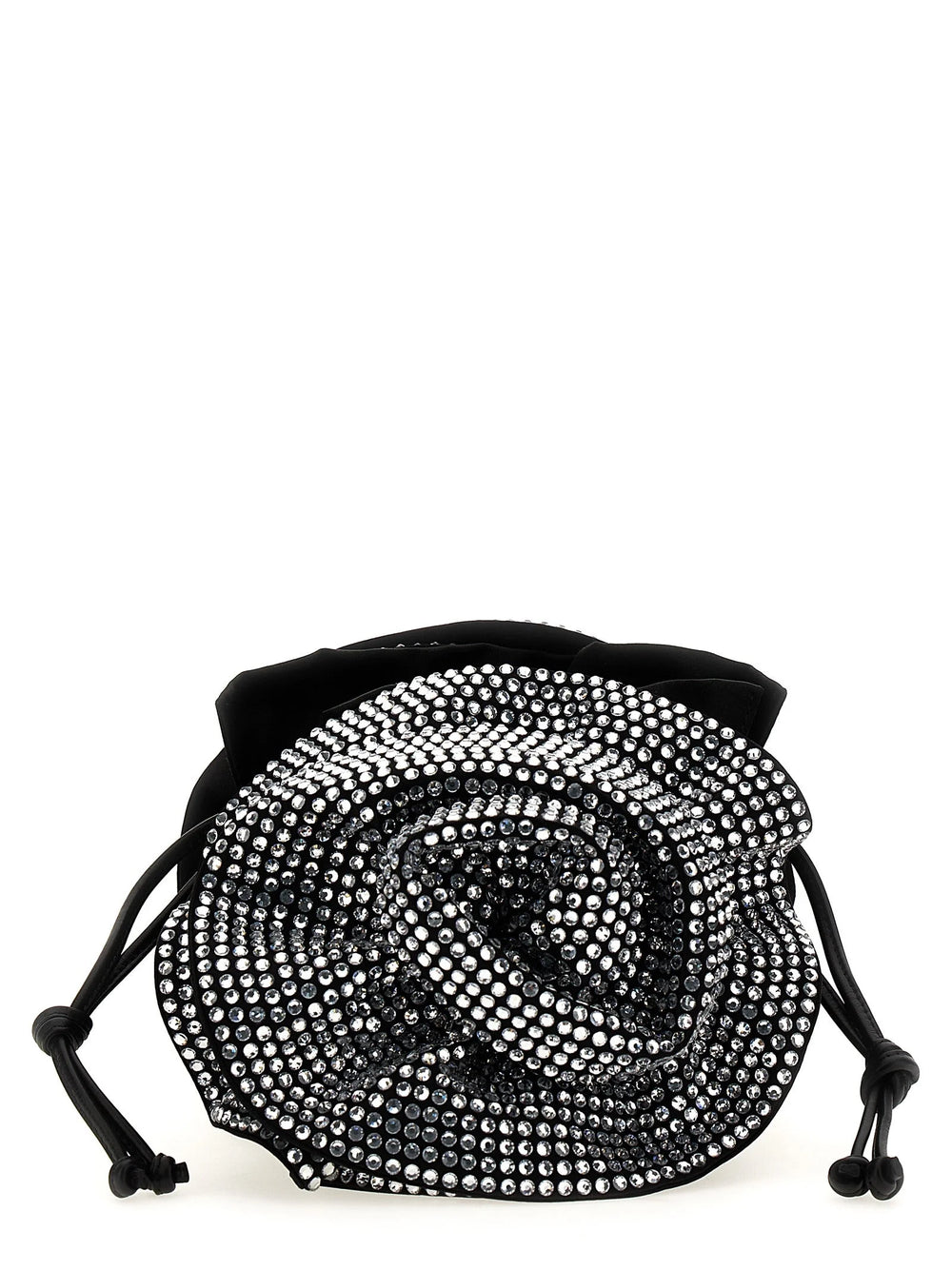 Magda Butrym Black Viscose Crossbody Bag