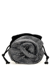 Magda Butrym Black Viscose Crossbody Bag