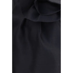 Magda Butrym Black Wool Oves Aries Mini Skirt