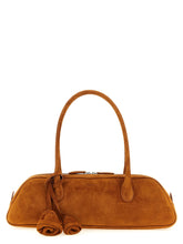Sac Bandoulière en Daim Marron Magda Butrym