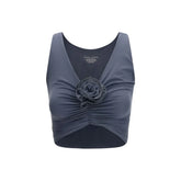 Magda Butrym pilkos spalvos poliamido maudomukas - IT36 | XS