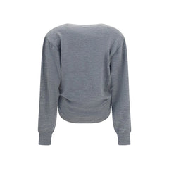 Magda Butrym Gray Wool Oves Aries Sportswear - IT38 | S