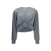 Magda Butrym Gray Wool Oves Aries Sportswear - IT38 | S