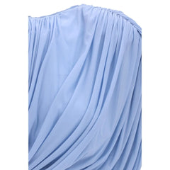 Magda Butrym Light Blue Copper Blouse