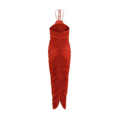 Magda Butrym Multicolor Viscose Cocktail Dress - IT38 | S