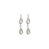Magda Butrym Silver Brass Earrings - One Size