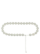 Magda Butrym Silver Calfskin Regular Belt - UNI