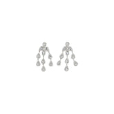 Magda Butrym Silver Metal Earrings - One Size