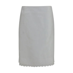 Magda Butrym White Cotton Midi Skirt - IT38 | S