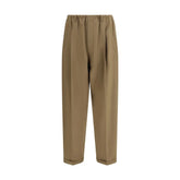 Magliano Beige Polyester Casual Pants - Trousers