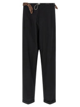 Magliano Black Cotton Casual Pants