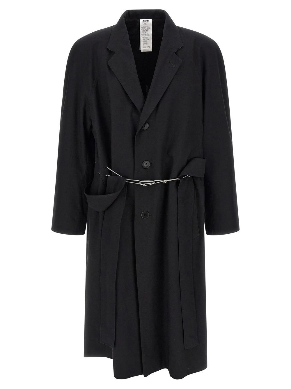 Magliano Black Cotton Coat - S