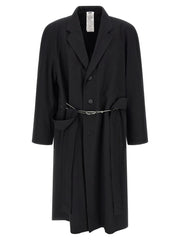 Magliano Black Cotton Coat - S