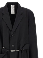 Magliano Black Cotton Coat - S
