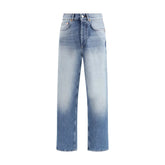 Magliano Blue Cotton Relaxed Fit Jeans - M - Jeans