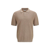 Maison Kitsuné Beige Cotton Polo Shirt - XL