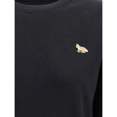 Maison Kitsuné Black Cotton Sweatshirt