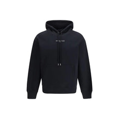 Sudadera de algodón negra Maison Kitsuné