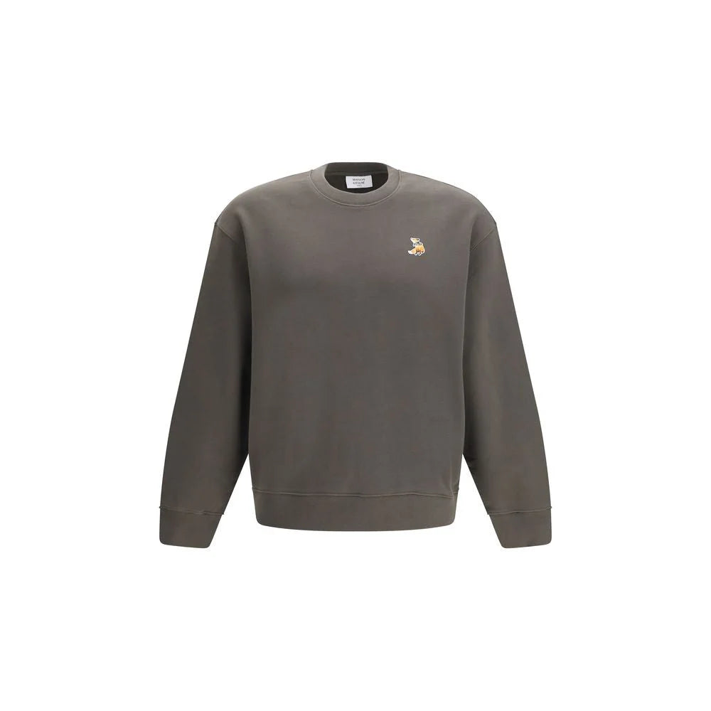 Maison Kitsuné Brown Cotton Sweatshirt