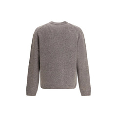 Maison Kitsuné Gray Wool Sweatshirt