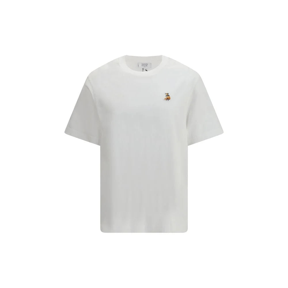 Maison Kitsuné White Cotton T-Shirt