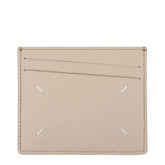 Maison Margiela Beige Leather Cardholder