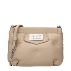 Maison Margiela Vaaleanbeige nahkalompakka
