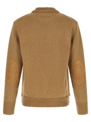 Maison Margiela Beige Wool Cardigan - L