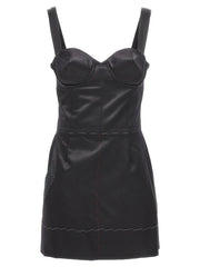 Maison Margiela Black Acetate Short Dress - IT40