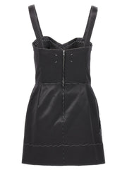 Maison Margiela Black Acetate Short Dress - IT40