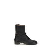 Maison Margiela Black Calf Leather Bos Taurus Ankle Boots