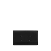 Maison Margiela Black Calf Leather Bos Taurus Wallet
