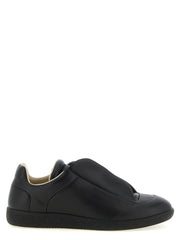 Maison Margiela Black Calfskin Low Top Sneakers