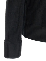 Maison Margiela Black Cotton Cardigan