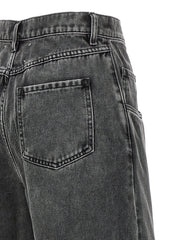 Maison Margiela Black Cotton Straight-Leg Jeans - IT36 | S