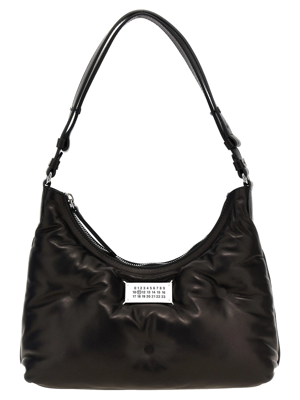 Maison Margiela Black Lamb Leather Shoulder Bag