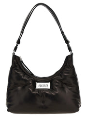 Maison Margiela Black Lamb Leather Shoulder Bag