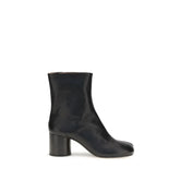 Maison Margiela Black Lamb Ovis Aries Ankle Boots - EU40/US10