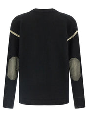 Maison Margiela Black Virgin Wool Cardigan - M