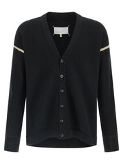 Maison Margiela Black Virgin Wool Cardigan - M